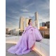 Lace Appliques Lilac Quince Dress Off Shoulder 15 Anos Sequin Women 2024 Ball Gown Sweetheart Neck Girl Birthday Gowns With Bow