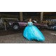 Off Shoulder Aqua Quinceanera Dress 3D Flowers Sweet 15 Gowns Wear Pageant Sweetheart Neck 2024 Instagram Gowns