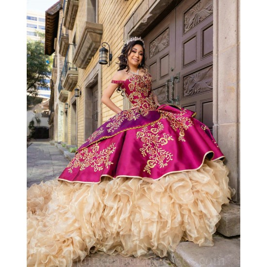 Ruffled Purple Quince Dresses Sweetheart Neck Vestidos De 15 Anos Birthday Party Dress Lace Appliques 2024 Instagram Gowns