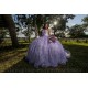 Spaghetti Strap Lilac Quinceanera Dress Sweetheart Neck Sweet 15 Gowns Lace Appliques 2024 Instagram Gowns Vestidos De 15 Anos