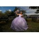 Spaghetti Strap Lilac Quinceanera Dress Sweetheart Neck Sweet 15 Gowns Lace Appliques 2024 Instagram Gowns Vestidos De 15 Anos