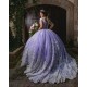 Sweetheart Neck Lilac Quince Dresses Off Shoulder Birthday Party Dress Lace Appliques Vestidos De 15 Anos 2024 Instagram Gowns