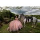 Sweetheart Neck Pink Quinceanera Dress Off Shoulder Sweet 15 Gowns Lace Appliques Vestidos De 15 Anos 2024 Instagram Gowns