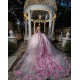 Vestidos De 15 Anos Sweetheart Neck Pink Quinceanera Dress 3D Flowers Sweet 15 Gowns Off Shoulder 2024 Instagram Gowns