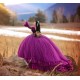 Long Sleeve Purple Quince Dress Sweetheart Neck Instagram Gowns Ruffled Birthday Party Dresses Lace Appliques Vestidos De 15 Anos