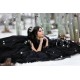 Off Shoulder Black Quince Dress Sweetheart Neck Instagram Gowns Lace Appliques Vestidos De 15 Anos Birthday Party Dresses