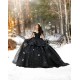 Off Shoulder Black Quince Dress Sweetheart Neck Instagram Gowns Lace Appliques Vestidos De 15 Anos Birthday Party Dresses