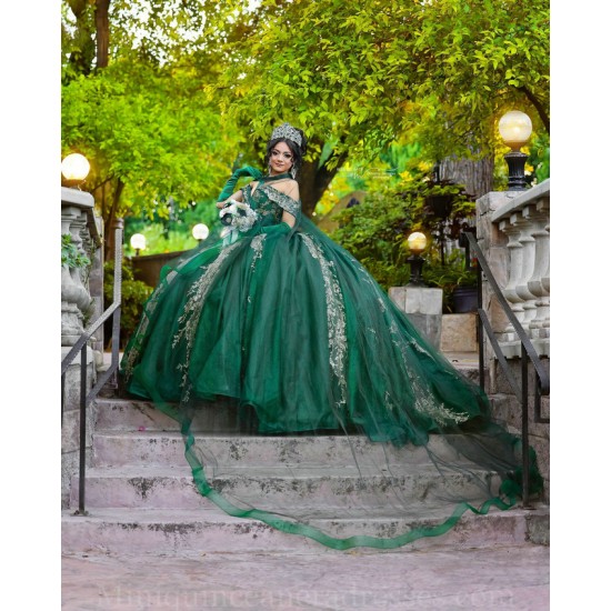 Off Shoulder Emerald Green Quince Dress Sweetheart Neck Instagram Gowns Birthday Party Dresses Lace Appliques Vestidos De 15 Anos