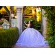 Off Shoulder Lilac Quince Dress Sweetheart Neck Instagram Gowns Birthday Party Dresses Lace Appliques Vestidos De 15 Anos