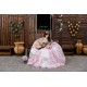 Off Shoulder Pink Quince Dress Sweetheart Neck Instagram Gowns Lace Appliques Birthday Party Dresses Vestidos De 15 Anos