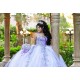 Sleeveless Lilac Quince Dress Sweetheart Neck Instagram Gowns Lace Appliques Birthday Party Dresses Vestidos De 15 Anos