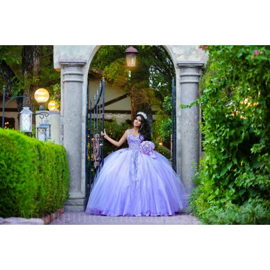 Sleeveless Lilac Quince Dress Sweetheart Neck Instagram Gowns Lace Appliques Birthday Party Dresses Vestidos De 15 Anos