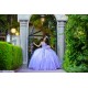 Sleeveless Lilac Quince Dress Sweetheart Neck Instagram Gowns Lace Appliques Birthday Party Dresses Vestidos De 15 Anos