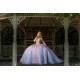 Lilac Quinceanera Dress Sweetheart Neck Off Shoulder 2024 Ball Gown Princess Dresses Sequin Lace Appliques Birthday Party Robe With Bow