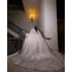 Long Sleeve Champagne Quinceanera Dress Sweetheart Neck Sweet 15 Gowns Wear Pageant Lace Appliques 2024 Ball Gown Princess Dresses