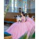 Off Shoulder Pink Quinceanera Dress Sweet 15 Gowns Lace Appliques Wear Pageant Sweetheart Neck 2024 Ball Gown Princess Dresses