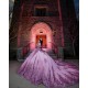 Pearl Quince Dress Lilac Vestidos De 15 Anos Lace Appliques Sweetheart Neck Wear Pageant Off Shoulder Girl Birthday Party Gown