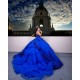 Sleeveless Royal Blue Quinceanera Dress Sweetheart Neck Sweet 15 Gowns Lace Appliques Wear Pageant Sequin 2024 Ball Gown Princess Dresses