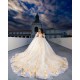 Sweet 15 Gowns Champagne Quinceanera Dress 3D Flowers Sleeveless Wear Pageant Sweetheart Neck 2024 Ball Gown Princess Dresses