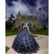 Sweet 15 Gowns Navy Blue Quinceanera Dress Lace Appliques Off Shoulder Wear Pageant Sweetheart Neck 2024 Ball Gown Princess Dresses