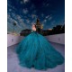 Sweetheart Neck Emerald Green Quinceanera Dress Wear Pageant Lace Appliques 2024 Ball Gown Princess Dresses Off Shoulder Sweet 15 Gowns