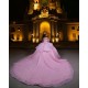 Sweetheart Neck Pink Quince Dress Sequin Pearl Sweet 15 Prom Party Dresses Off Shoulder Vestidos De 15 Anos