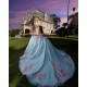 Sweetheart Neck Quince Dress Aqua Vestidos De 15 Anos Lace Appliques Women 2024 Ball Gown Off The Shoulder Birthday Party Dresses