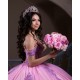 Sweetheart Neck Sweet 15 Gowns Lilac Quinceanera Dress Lace Appliques Wear Pageant Off Shoulder 2024 Ball Gown Princess Dresses