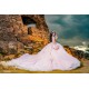 Lace Appliques Quince Dress Off Shoulder Pink Vestidos De 15 Anos Sequin Sweetheart Neck Women 2024 Ball Gown