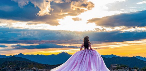 Lilac Quinceanera Dress