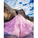 Lace Appliques Quince Dress Off Shoulder Pink Vestidos De 15 Anos Sequin Sweetheart Neck Women 2024 Ball Gown