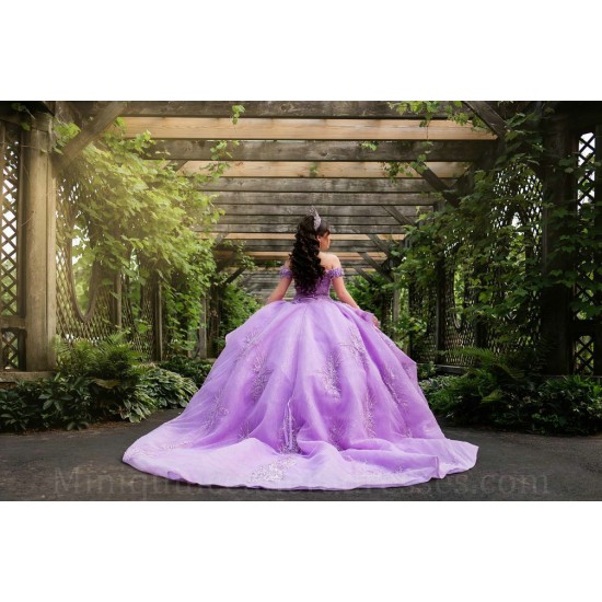 Lavender Birthday Party Robe Off Shoulder Quince Dress Lace Appliques Sequin Sweetheart Neck Vestidos De 15 Anos