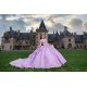 Lavender Birthday Party Robe Off Shoulder Quince Dress Lace Appliques Sequin Sweetheart Neck Vestidos De 15 Anos