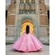 Pink Quince Dress Sweetheart Neck Girls Sweet 16 Dresses Lace Appliques Off Shoulder Vestidos De 15 Anos