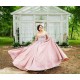 Sweetheart Neck Pink Quince Dress Off Shoulder Vestidos De 15 Anos Lace Appliques Sweet 15 Gowns