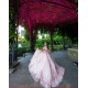 Off Shoulder Pink Quince Dress Birthday Party Gowns Sweetheart Neck Vestidos De 15 Anos With 3D Flowers