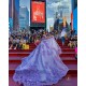 Off Shoulder Vestidos De 15 Anos Lilac Quince Dress Sweetheart Neck Girls Ball Gown Sweet 16 Dresses With 3D Flowers