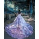 Off Shoulder Vestidos De 15 Anos Lilac Quince Dress Sweetheart Neck Girls Ball Gown Sweet 16 Dresses With 3D Flowers