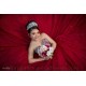 Strapless 15 Anos Red Quince Dress Sweetheart Neck Women 2024 Ball Gown Lace Appliques Sleeveless Girl Birthday Gowns