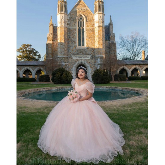 Sweetheart Neck 15 Anos Pink Quince Dress Women 2024 Ball Gown Sleeveless Girl Birthday Gowns