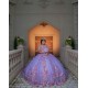 Off Shoulder 15 Anos Lilac Quince Dress Sweetheart Neck Women 2024 Ball Gown Girl Birthday Gowns With 3D Flowers