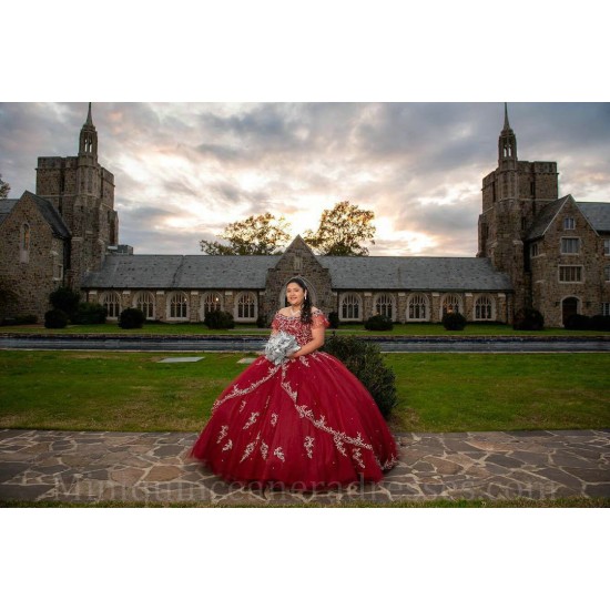 Off Shoulder Vestidos De 15 Anos Red Dress Girl Quince Lace Appliques Women 2024 Ball Gown Girl Birthday Gowns