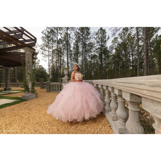 Ruffled 15 Anos Pink Quince Dress Sweetheart Neck Women 2024 Ball Gown Sleeveless Girl Birthday Gowns