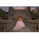 Ruffled 15 Anos Pink Quince Dress Sweetheart Neck Women 2024 Ball Gown Sleeveless Girl Birthday Gowns