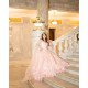 Sleeveless Pink Quince Dress Girls Ball Gown Sweet 16 Dresses Sweetheart Neck Vestidos De 15 Anos With 3D Flowers