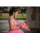 Sleeveless Quince Dress Coral Vestidos De 15 Anos Crystal Girl Birthday Gowns Sweetheart Neck Women 2024 Ball Gown