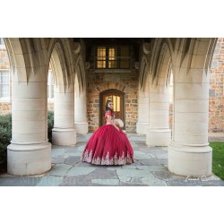 Sleeveless Quince Dress Red Vestidos De 15 Anos Sequin Lace Appliques Girl Birthday Gowns Sweetheart Neck Women 2024 Ball Gown