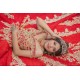 V Neck 15 Anos Red Quince Dress Off Shoulder Women 2024 Ball Gown Lace Appliques Girl Birthday Gowns