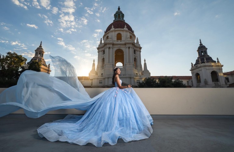 Blue Quinceanera Dress